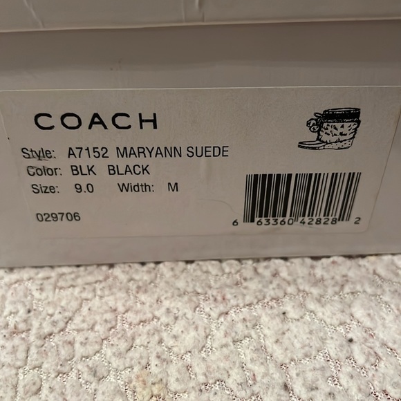 Coach, rabbit and suede boots 9 - Picture 3 of 14